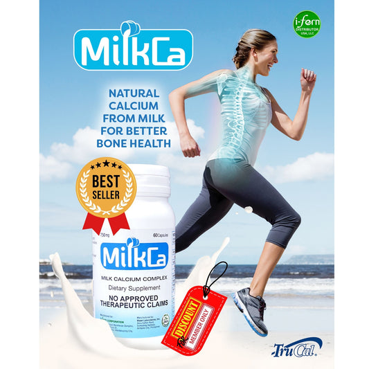 MilkCa 60 Capsules I-Fern USA