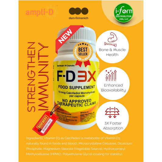 FD 3X F-D 3X I-fern USA