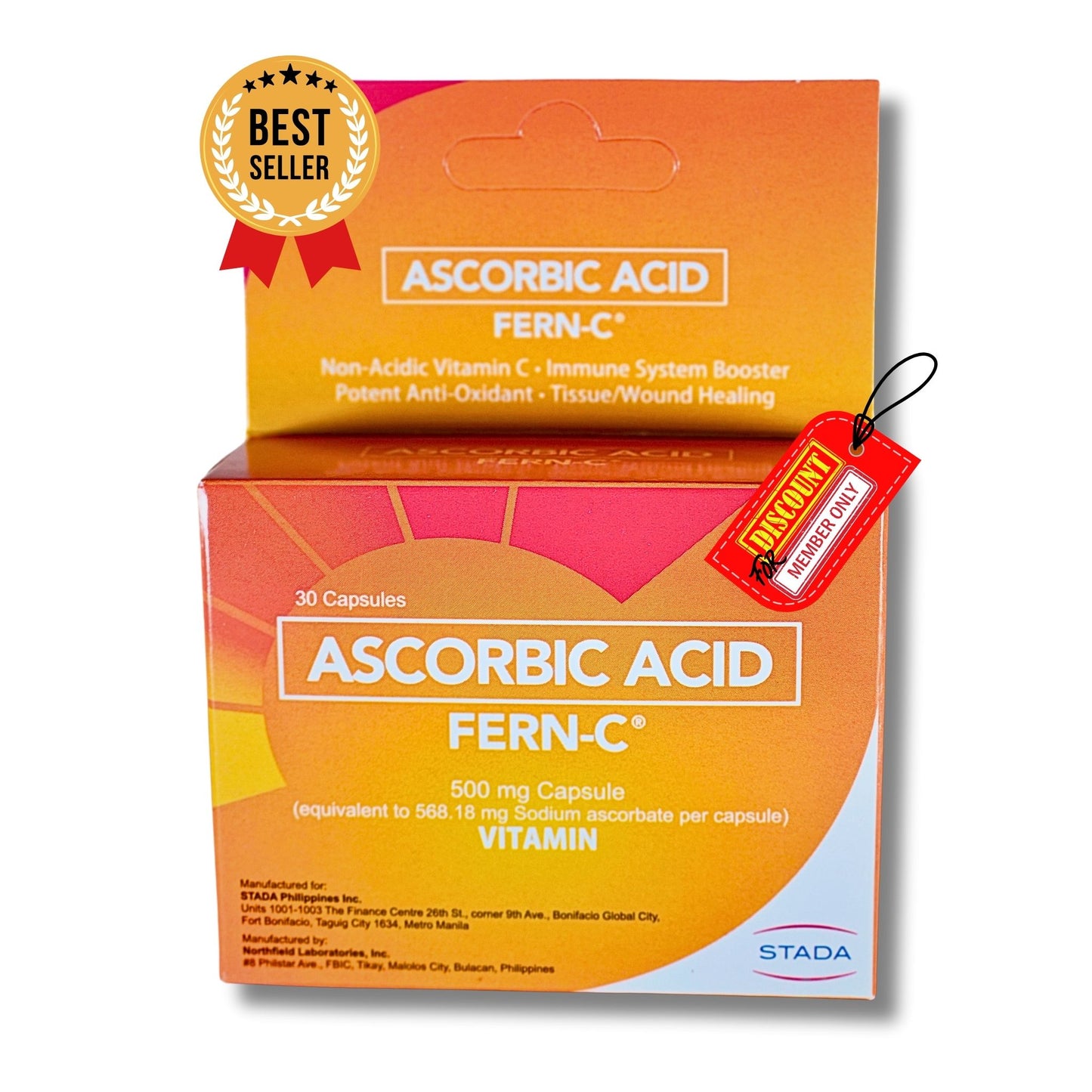 Fern-C Non-Acidic Vitamin C 30 Capsules