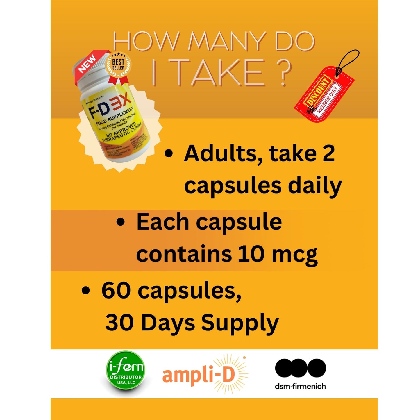 FD 3X DOSAGE I-fern USA