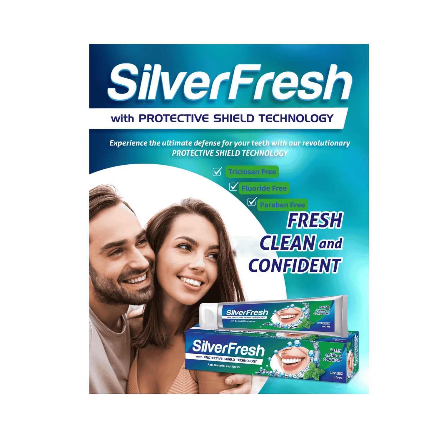 Silver Fresh Toothpaste with Vitamin E | I-Fern USA