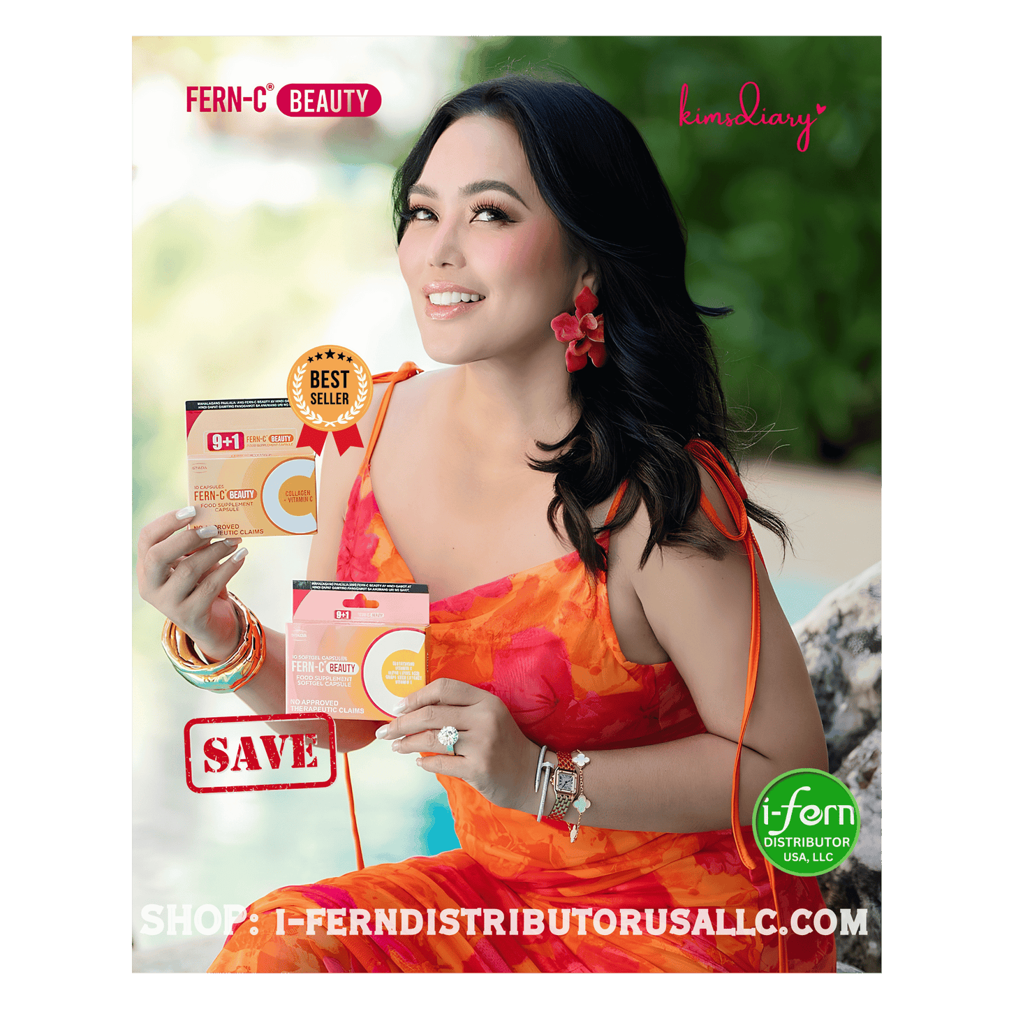 Fern-C Radiance Duo | Glutathione & Collagen Softgel/Capsule Bundle USA I-fern USA shop online i-ferndistributorusallc.com