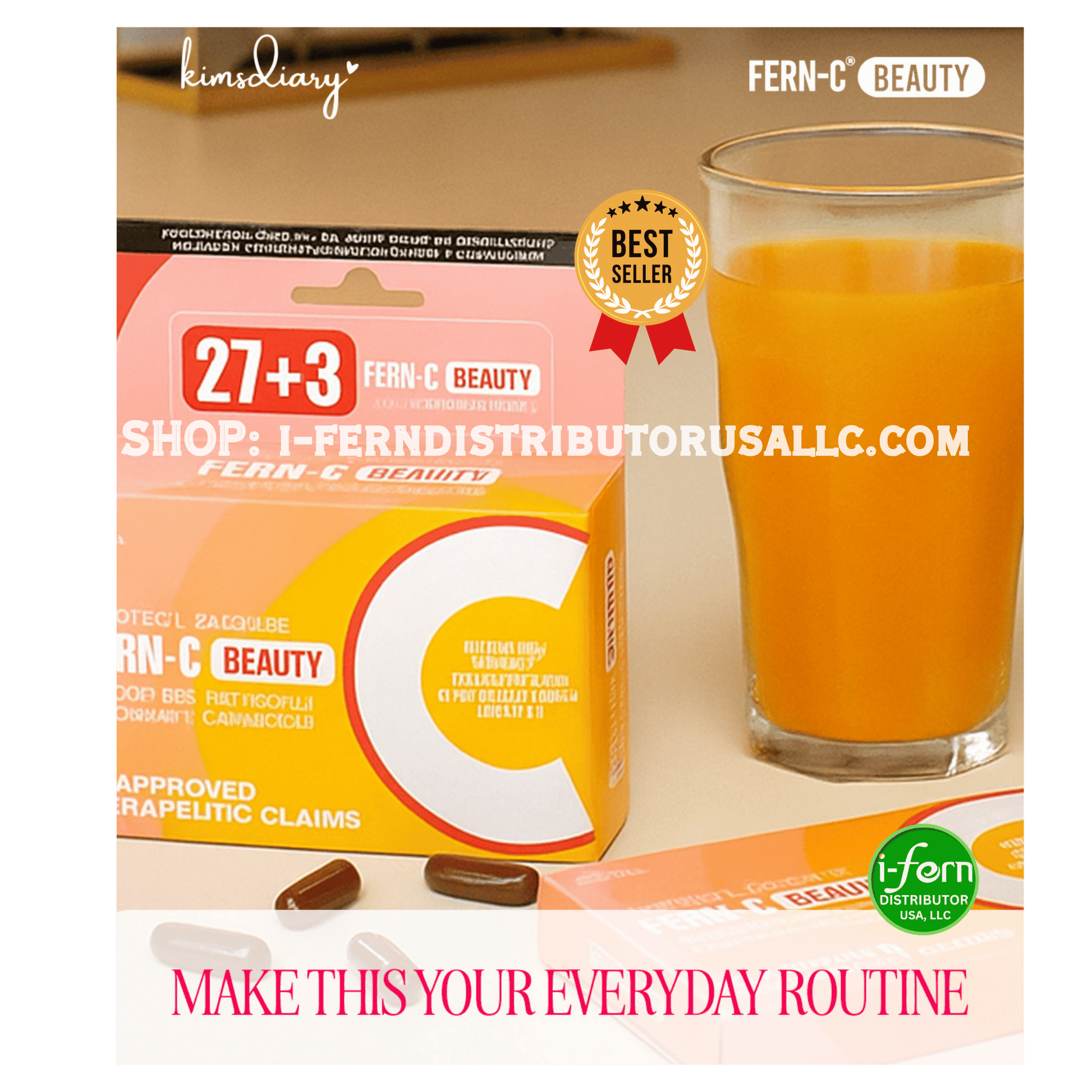 Fern-C Beauty Glutathione Shop online at iferndistributorusallc Kimsdiary