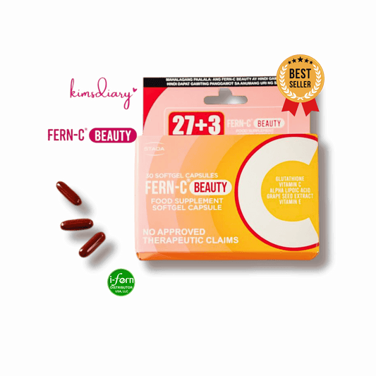 Fern-C Beauty Glutathione 30 Softgel Capsules I-fern USA