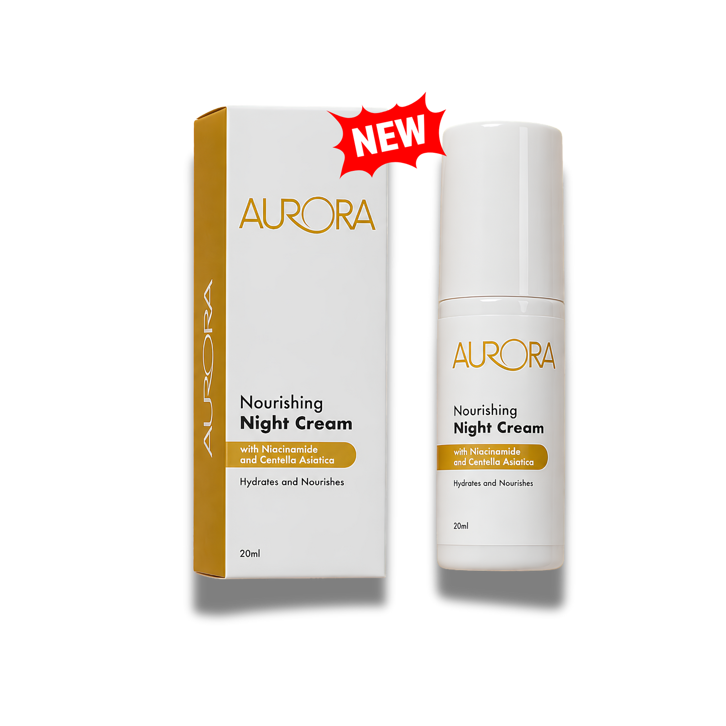 Aurora Night Cream by I-Fern USA for hydrated, smoother-looking skin