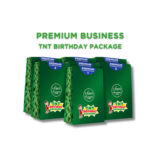 I-Fern TNT Birthday Premium Business Package with supplements and FERN-COFFEE Original and Butterscotch