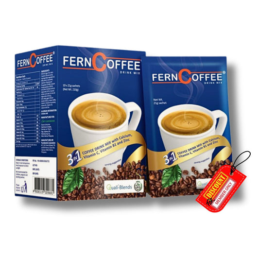 Fern-Coffee 10 Sachets I-fern USA