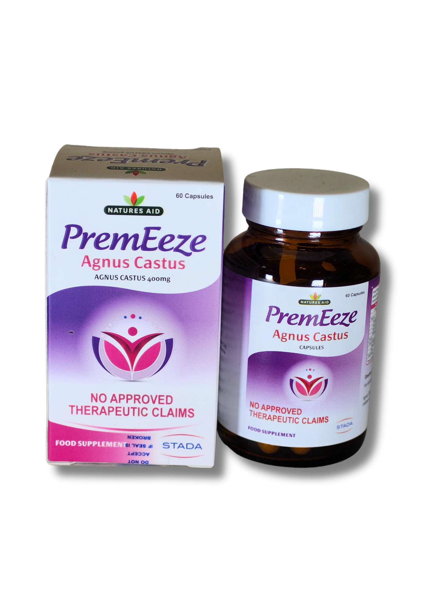 PremEeze box and bottle with purple label