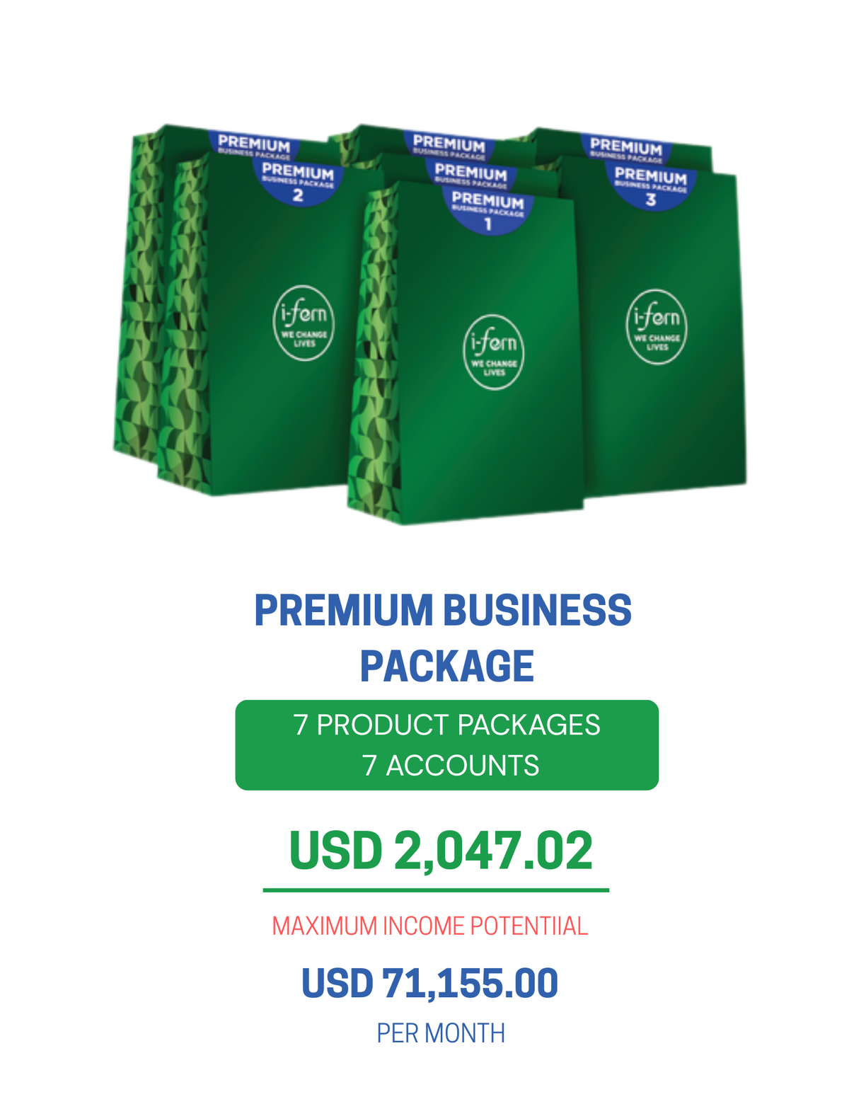 I-Fern Premium Business Package | I-Fern USA