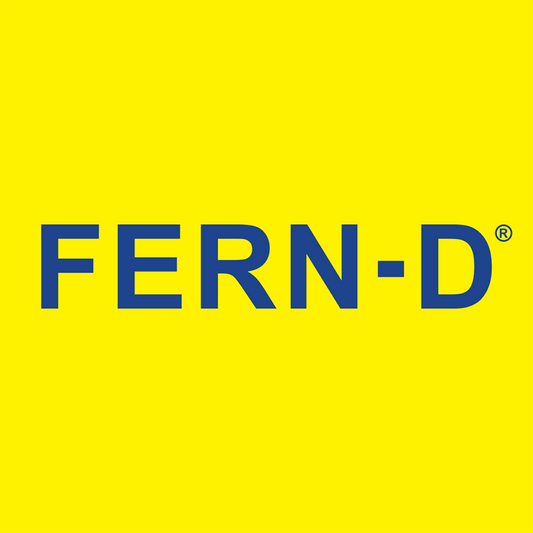 FERN-D logo on a yellow background