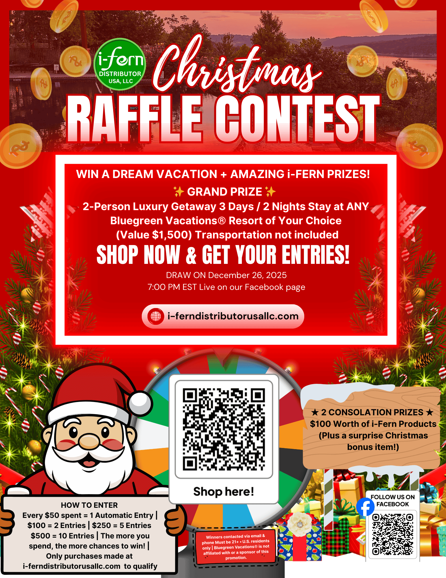 IFERN USA CHRISTMAS RAFFLE CONTEST