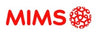 MIMS logo with red text and circular design on a white background