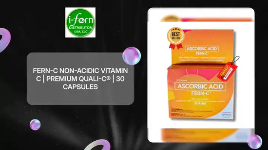 FERN-C Non-Acidic Vitamin C | Premium Quali-C&reg; | 30 Capsules by@Outfy